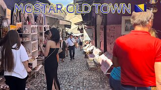 🇧🇦 Exploring the LOVELY Mostar Old Town: BOSNIA & HERZEGOVINA! 💎