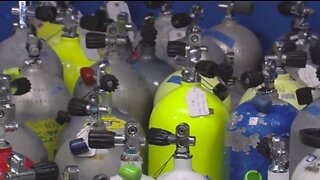 Helium shortage impacting scuba diving industry