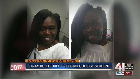 Sleeping woman shot, killed by stray bullet