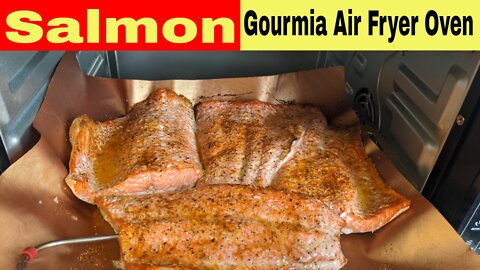 Salmon Fillet, Gourmia Digital French Door Air Fryer Oven Recipe