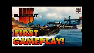 Black Ops 4 BLACKOUT First Ever Gameplay! (Nuketown, Zombies, Skydiving, Vehicles, Weapons, & More)