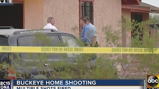 Burglar makes his way inside home, gets shot