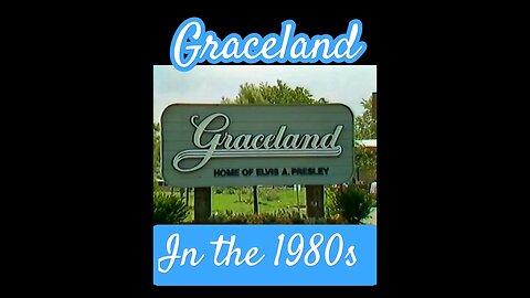 Rare Glimpse of Elvis Presley's Graceland complex in The 1980s #elvispresley #graceland