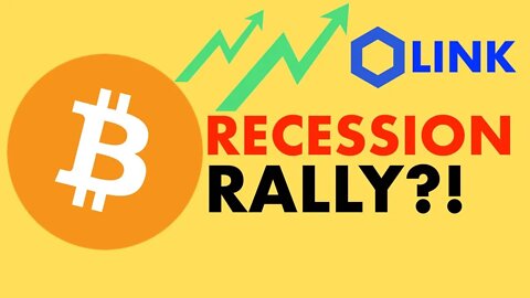 #BITCOIN NEAR A BREAKOUT LEVEL | DISCUSSING RECESSION TIMELINE | #CHAINLINK LONG POSITION