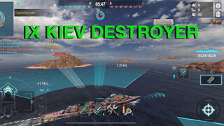 WORLD OF WARSHIPS - IX KIEV DESTROYER game play