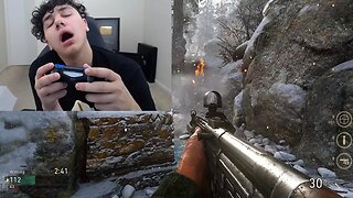 Playing Call of Duty WW2 for 24 Hours Straight (YOU WONT BELIEVE WHAT HAPPENS)