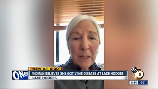 Woman believes she got Lyme disease at Lake Hodges