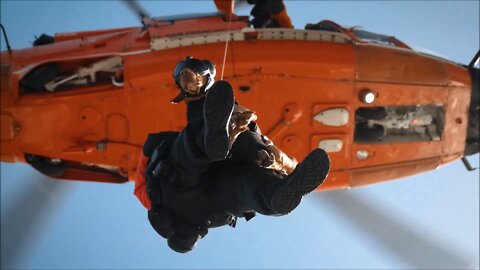 Coast Guard K9 Vertical Delivery Training