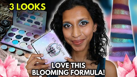 🪷 Sinful Echoes LOTUS BLOOM REVIEW - NEW Indie Makeup Brand Release