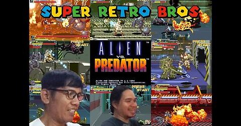 Alien vs Predator gameplay (ARCADE)