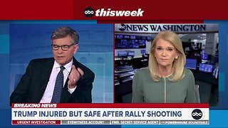 ABC’s Stephanopoulos, Raddatz on Trump Assassination Attempt: ‘Trump and His Supporters Have Contributed to This Violent Rhetoric’