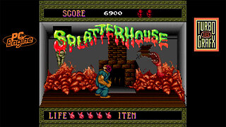 Splatterhouse ( TurboGrafx-16 ) ( PC Engine ) - FULL GAME) LongplayPlaythrough