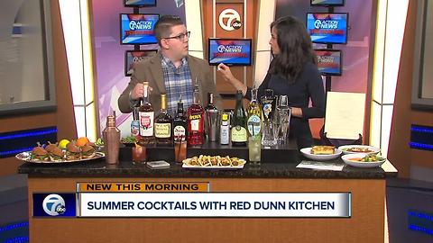 Summer cocktails from Detroit's Red Dunn Kitchen