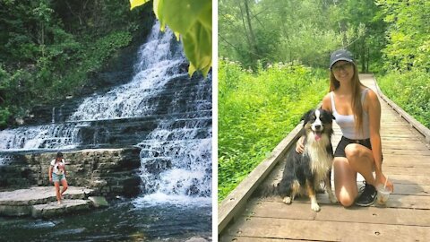 Ce parc à Québec cache une cascade de 10m de haut et c'est le « spot » à découvrir cet été
