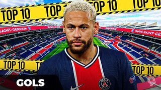 ♫ TOP 10 - Gols do Neymar Jr | Paródia Léo Santana - Zona de Perigo