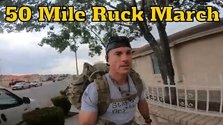 50 Mile Ruck March | March for a Purpose | Army Ranger