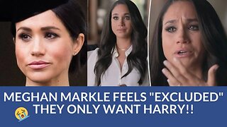 Meghan Markle Feels "EXCLUDED" They Only Want Prince Harry & Now Less Popular Than Prince Andrew!