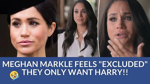 Meghan Markle Feels "EXCLUDED" They Only Want Prince Harry & Now Less Popular Than Prince Andrew!