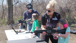 Concealed Carry Mom Training Her 7 Kids To Shoot