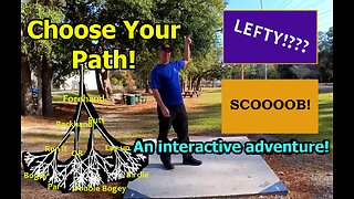 Disc Golf Choose Your Own Adventure