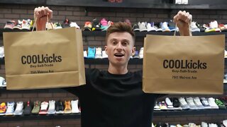 Trevor Wallace Goes Shopping For Sneakers With CoolKicks