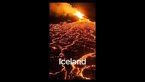 Apocaliptic Iceland Volcanic.