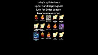 py good luck for Ender season tomorrow everyone 😀 #sps #chest #rewards #crypto #splinterlands