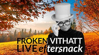 Live - eftersnack på X Spaces och Youtube- 5 okt