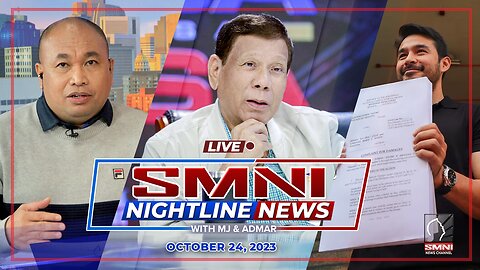 LIVE: SMNI Nightline News with Admar Vilando & Jade Calabroso | October 24, 2023
