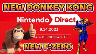 NEW NINTENDO DIRECT TOMORROW - Sept 14th