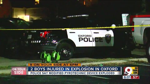 2 boys injured in Oxford explosion