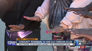 Community remembers 34-year-old Baltimore comedian killed