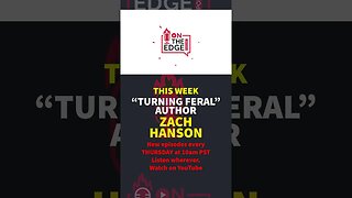ZACH HANSON Joins Us This Week! Check it out!