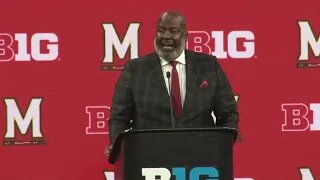 Maryland's Michael Locksley Big Ten Football Media Day 2023