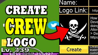 How to Create a Crew Logo in Blox Fruits (Get Decal Link)