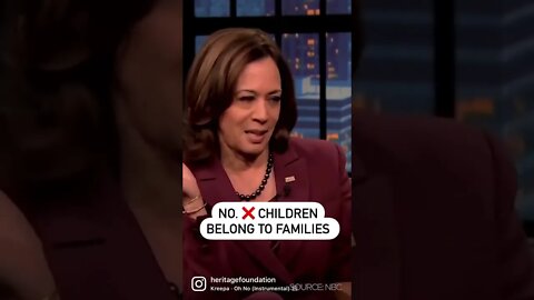 Who Kamala Thinks Your Children Belong To | #Shorts