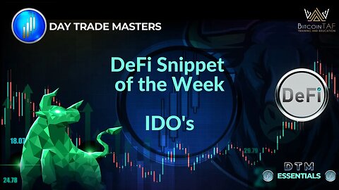 DeFi Snippet of the Week - IDO's