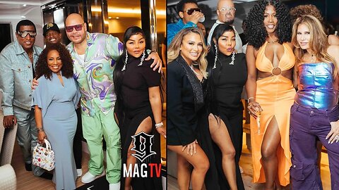 Fat Joe's Wife Lorena Surprises Him With Special Guest Babyface For His 53rd B-Day Party! 🎤