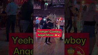 🤠✨Soaring with Style: The Angel Move Stuns the Country Dance Floor! #countrydance #swingdance