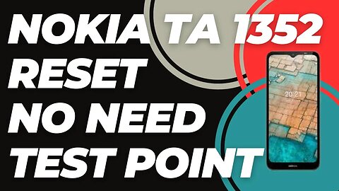 Nokia Ta 1352 reset no need test point | How to reset Nokia without test point | Nokia Ta 1352 reset