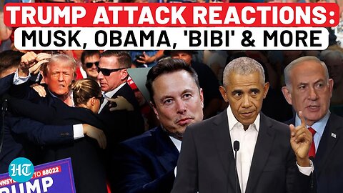 Trump Shooting: Elon Musk, Netanyahu, Obama, Bush, Nikki Haley, Pelosi, Others React | US Election