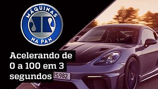 A FORÇA DO PORSCHE BOXSTER 718 GT4 RS EM UMA PISTA DE CORRIDA | MÁQUINAS NA PAN - 16/08/2022