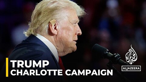 Republican presidential nominee and former US President Trump campaigns in Charlotte| U.S. NEWS ✅