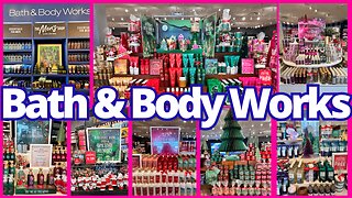 Bath & Body Works Christmas Collection 2023 | Bath & Body Works 2023 | Shop W/Me | #shoppingvlog