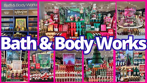 Bath & Body Works Christmas Collection 2023 | Bath & Body Works 2023 | Shop W/Me | #shoppingvlog