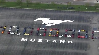 Ford celebrates production of 10 million Mustang sports cars