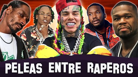 6ix9ine | Peleas Entre Raperos | Snoop Dogg, 50 Cent, Rich The Kid Y Más