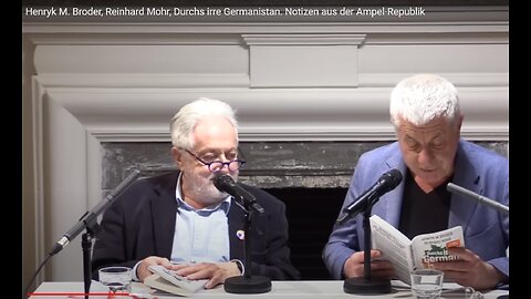 Henryk M. Broder, Reinhard Mohr, Durchs irre Germanistan. Notizen aus der Ampel-Republik