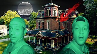 TRAPPED inside with a Ghost | HAUNTED 1800 Mansion