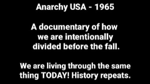 ANARCHY USA